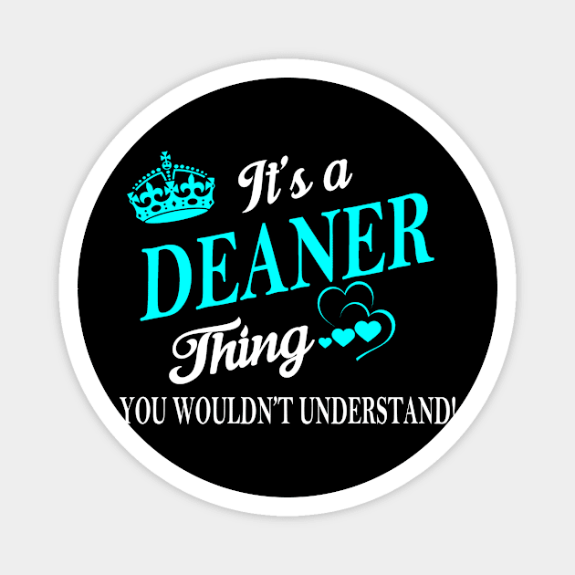 DEANER Magnet by Esssy